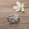 Women's Personality Light Luxury Niche High Sense European and American Witch Knot Jewelry Ring