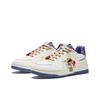 New POP MART X Anta Molly Anti Slip Wear Resistant Low Top Skateboard Shoes Women's White Blue 122518068X-1