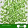 Rattan Pothos Artificial Leaf Vine for Indoor AC and Water Pipe Decoration