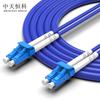 Zhongtianhengke Armored Indoor Telecom-Grade Single-Mode Dual-Core Fiber Optic Patch Cord
