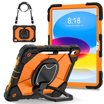 Tablet Protective Case Suitable for iPad A16 11Th ()/Ipad 10.9 10Th () with Satchel Stand 12 Colors Available