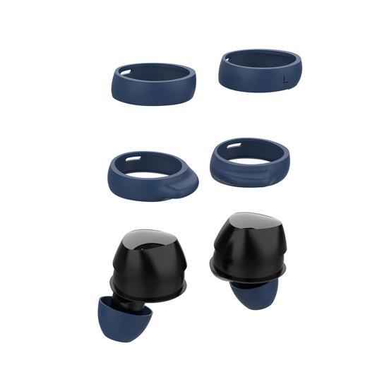 2 Pair Earplug Durable Broken-proof Silicone In-Ear Earphone Covers Cap for Shopping