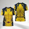 Deadpool And Wolverine Halloween Costume T-shirt Deadpool 3d Shirt Wolverine 3