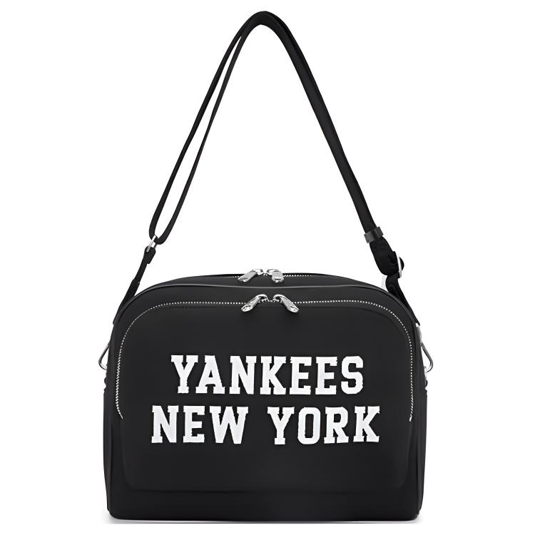 New MLB New York Yankees Polyester Backpack Regular Unisex Black 3ABKM044N-50BKS