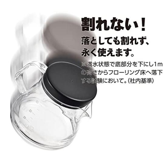 Serwer do kawy 500ml biały stolon 500 TW-3731