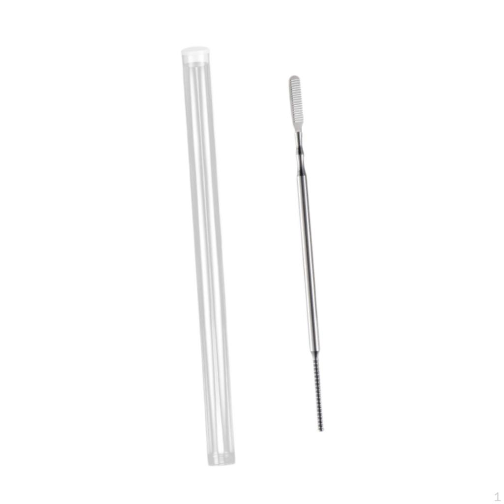 Eyelash Lift Perm Tool ,Metal Lash Rod with Protect Case,Lash Tint for Eyebrow