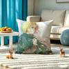 A-AOT Armin Arlert Square Double-Sided printed Pillow Case Bedroom Bedside Pillow Sofa Cushion Cover