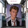 Rock Legend Johnny: Fire Music blanket Home Decor Suitable for all seasons Machine washable Nap Blanket Digital printing