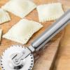 Rolling pin edge sealing embossing knife, pie filling wrapper dumpling-shaped double-sided rolling and lace-cutting knife
