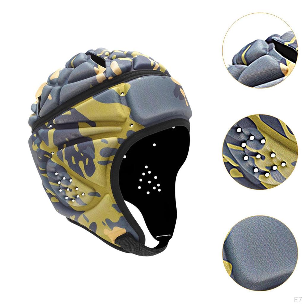 Protective Cap for Rugby Goalkeepers Soft Headgear Football