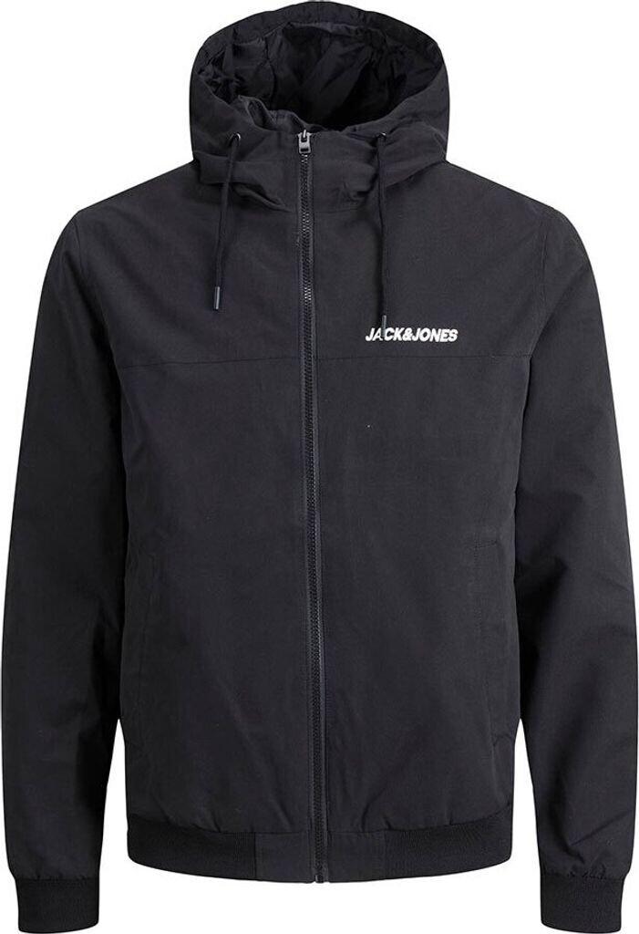 Winter Jacket Jack & Jones Erush Light Bomber Jacket (12200208) Jjerush Hood Bomber Jacket (12200208) Black