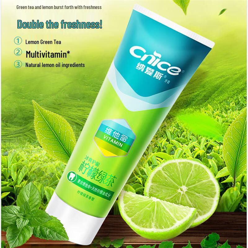 Nice Lemon Green Tea Toothpaste