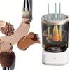 Electric Makeup Brush Cleaner Automatic Cosmetic Brush Cleaning Tool Fast Deep Cleaning For All Size Brushes Durable