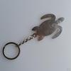 Novelty Sea Turtle with Dive Flag Key Chain Holder Keyring - Sturdy & Durable Zinc Alloy