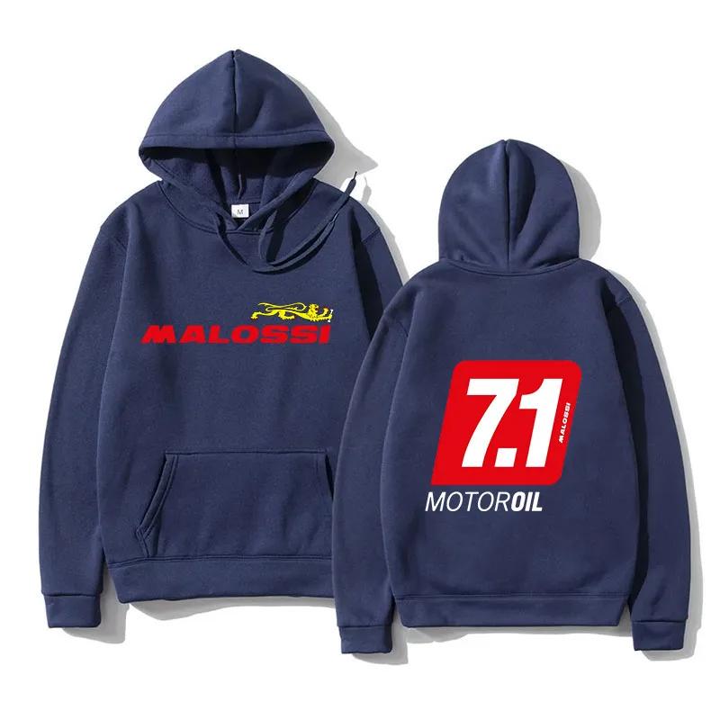 Malossi Theme Hoodie Men Women Sweatshirt Print Unisex Streetwear Hip Hop Style Autumn Winter Fashion Hip Hop Tops Clothes Male