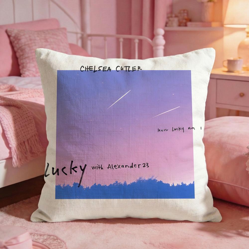 cChelsea Cutler Cushion Cover Premium Comfort Reversible Pillow Cove Two In One Design for Any Room  Car Interior