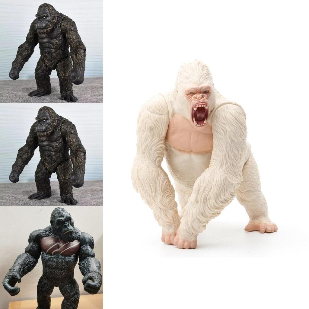 Original Bandai Shm King Kong Gorilla Model Toys Exquisite Action Figure For Childrens Gifts