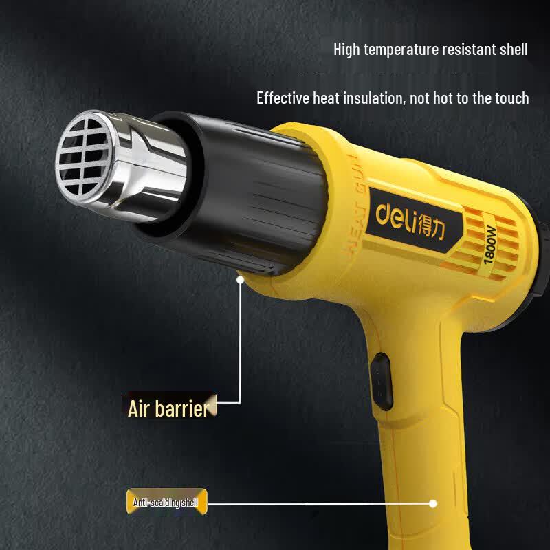 Deli 1800W Adjustable Temperature Heat Gun