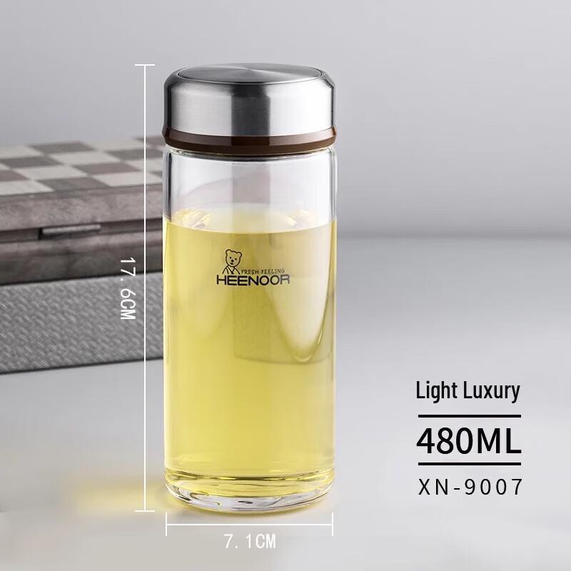 Xinuo Single-Layer Thickened Heat-Resistant Glass Cup