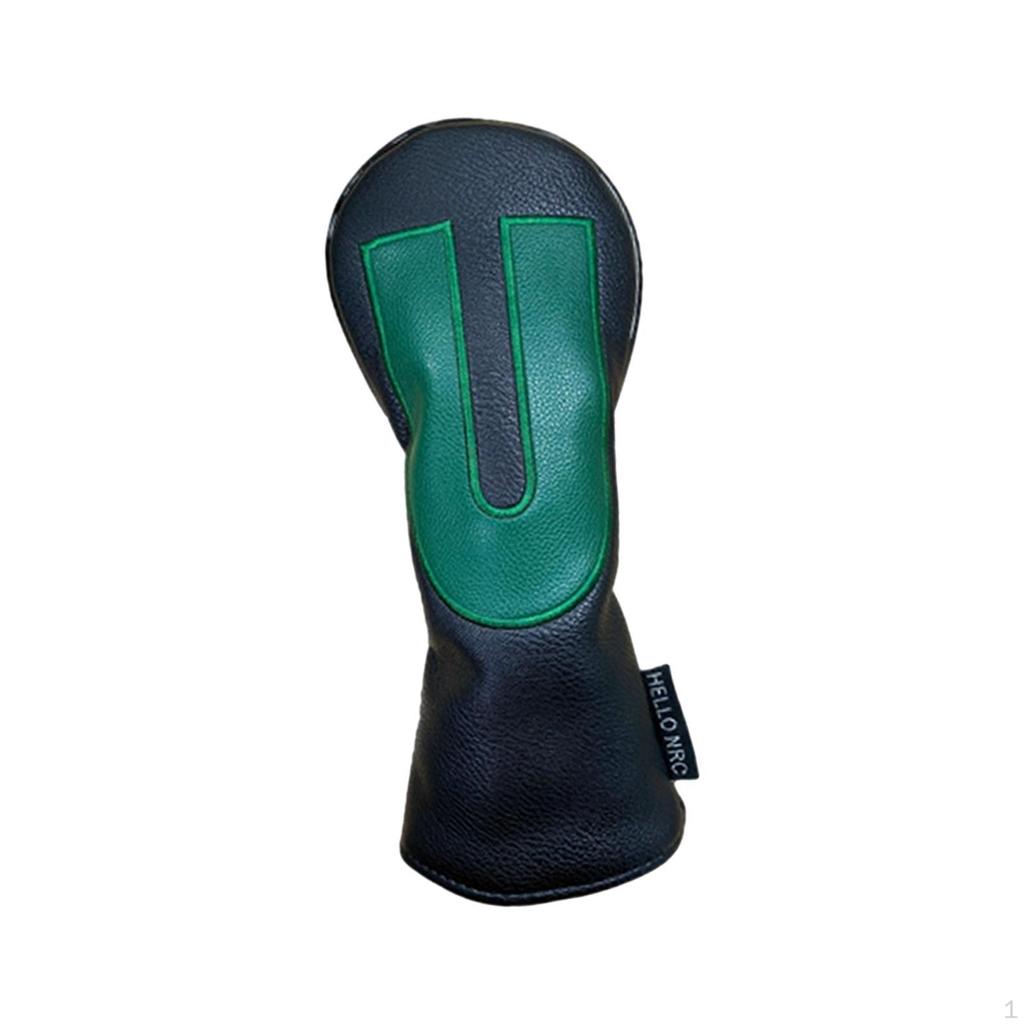 Faux-Leder Golfschläger-Tasche, Holzschutz, Stilvolle Abdeckung für Putting und Training