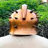 Hełm gladiatora King Maximus Decimus meridiany Miedziane wykończenie hełmy pancerza z wewnętrzną wyściółką Średniowieczna zbroja rycerska Cosplay hełm prezent