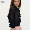 Teenie Weenie Women's Basic Bear Button-Up Shirt