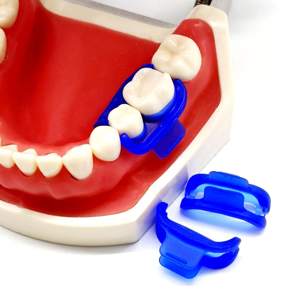Uchwyt zaciskowy z gumy dentystycznej. Zacisk z gumy dentystycznej. Zacisk z gumy dentystycznej. Klipsy z silikonu dentystycznego nadające się do sterylizacji w autoklawie