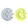 Sturdy Star and Moon Silicone Mold Round Tray Home Accessory for Crafting Supplies and Creative Storage Solution