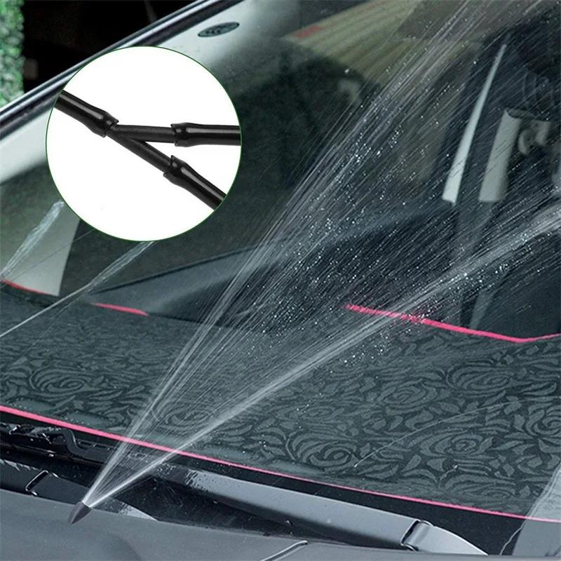 2-Color Wiper Spray Pipe Joiner T Y I 3-Type Windshield Washer Pipe Nozzle Hose Cleaning Water Hose Tube Joint Car Accessories