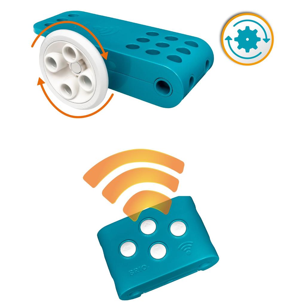 BRIO Builder Remote Control Set Ages 3 and up Tool Play Toy Educational 34605 [27 Pieces] (Carpenter Toy)