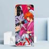 Rurouni Kenshin Anime Phone Case For Samsung Galaxy A55 A54 A52 A53 A15 A14 A12 A13 A25 A24 A22 A23 A35 A34 A32 A33 A04S A02S A0