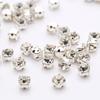 Top Quality 3-6mm Claw Sew On Rhinestones Clear Crystal Color Sliver Base Sewing Stone DIY Decoration