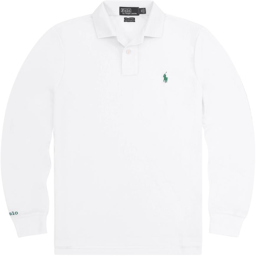Polo Ralph Lauren Earth Series Small Pony Logo Embroidered Pullover Long Sleeve Polo Shirt Men Tops MNPOKNI16820819-100