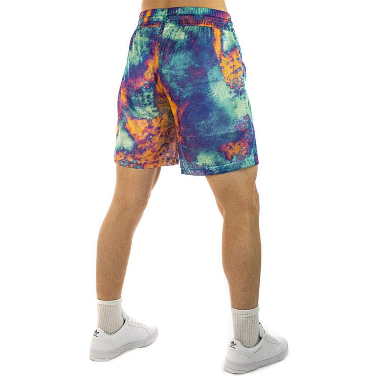 Adidas Originals Allover Print Mesh Shorts Casual Shorts Men's Multicolor HT1653