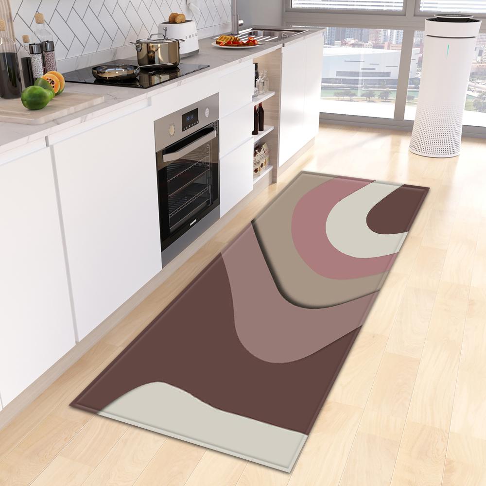 Moderne Küche Teppich Fußmatte Veranda Wohnzimmer Teppich Schlafzimmer Nachttisch Flur Boden rutschfeste Bodenmatte