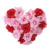 Valentine's Day Heart Wall Hanging Wreath Valentine's Day Heart Wreath With Lasting Bright Color for Wall Hangings