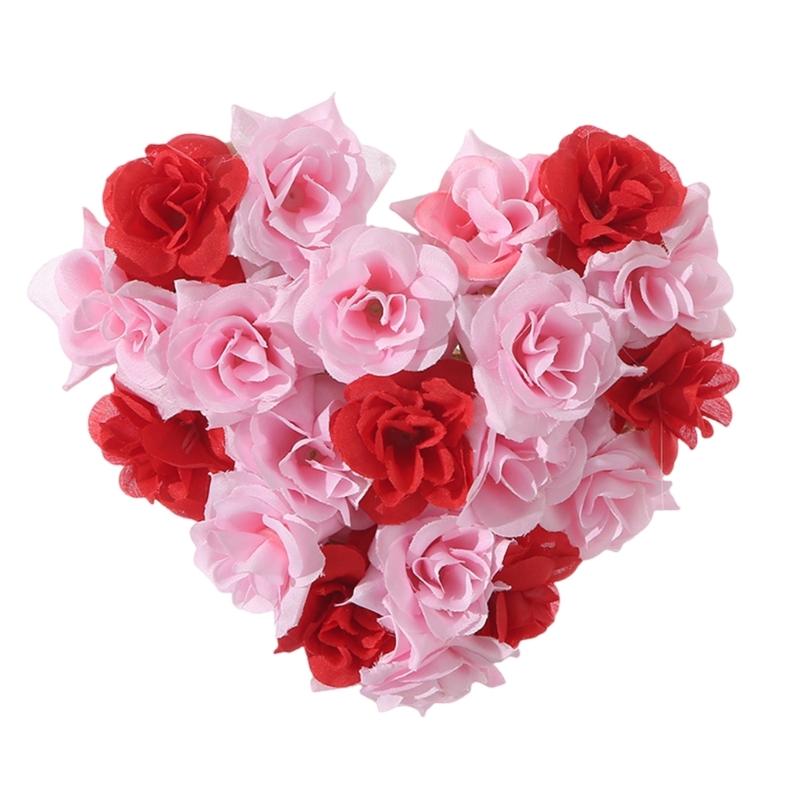 Valentine s Day Heart Wall Hanging Wreath Valentine s Day Heart Wreath With Lasting Bright Color for Wall Hangings 1