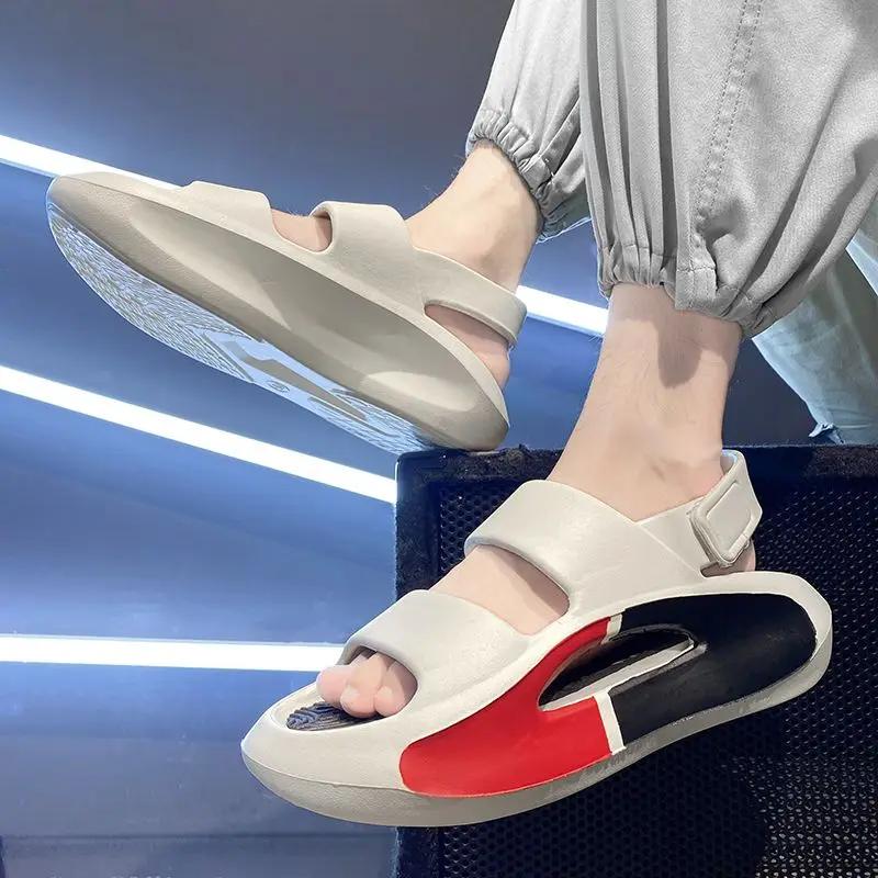 Ultralight Men's Sandal Non-slip Buy New Comfortable 2025 Styles Luxury Breathable Design Arrival Trend 39 H Male Shoe