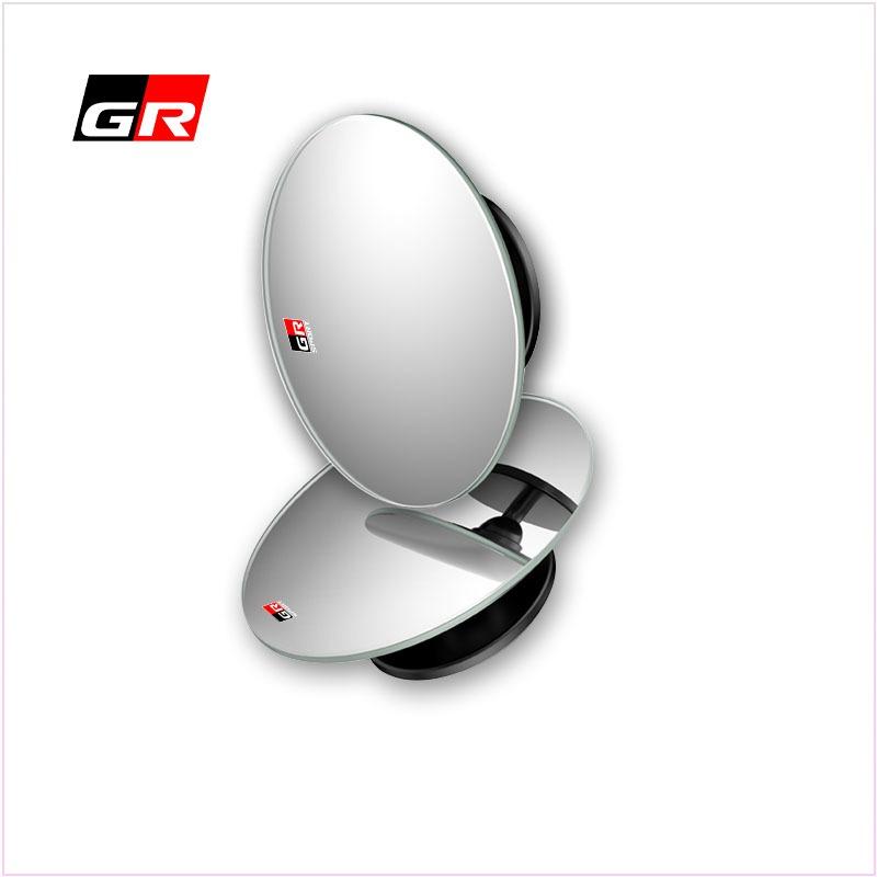 2pcs Wide Angle Car Blind Spot Mirrors Suction Cup 360 Adjustable for Toyota Trd Gr Yaris Hilux Corolla Prius Avensis Emblem Auris Rav4