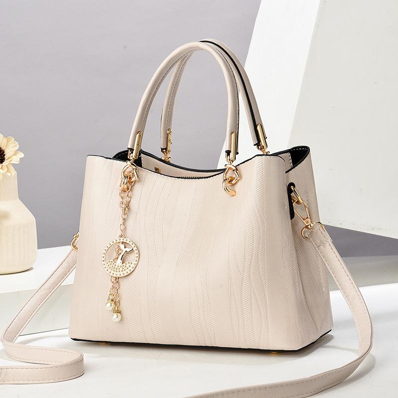 Bag Women's Bag 2025 New Simple Atmospheric Handbag Women's Fashion One Shoulder Oblique Span Bag Premium Sense Women's Retro