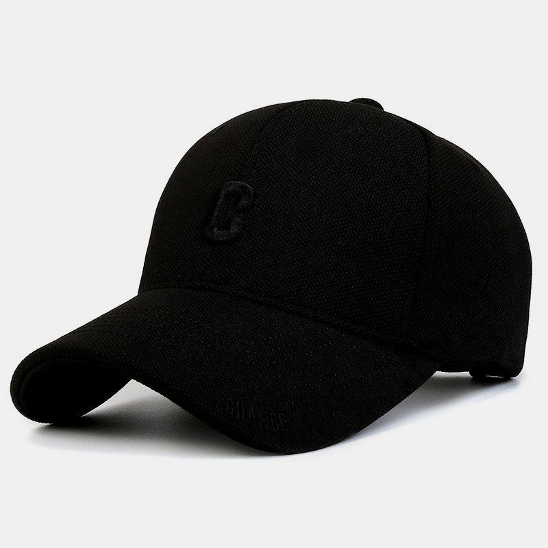 A Stylish and Versatile Baseball Cap with Letter Embroidery for Women A Small Sunshade Cap for Men  and A Big Head for Men