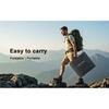 Portable 400W Foldable Solar Panel with ETFE, High Efficiency 24% Monocrystalline Solar Charger for Outdoor Camping