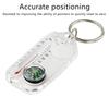 3-in-1 Camping Compass Thermometer Compact Guiding Compass Tool  Outdoor Activities
