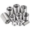 60Pcs Wire Thread Insert M3 M4 M5 M6 M8 M10 M12 Fastening Thread Insert Stainless Steel Spiral Wire Screw Sleeve Wear Repair Kit