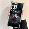R-Resident-Evil Game Plating Phone Case For Samsung Galaxy S24 S25 FE S26 Edge S23 Ultra S22 S21 Plus S20 Anti-Fall Airabag Cove