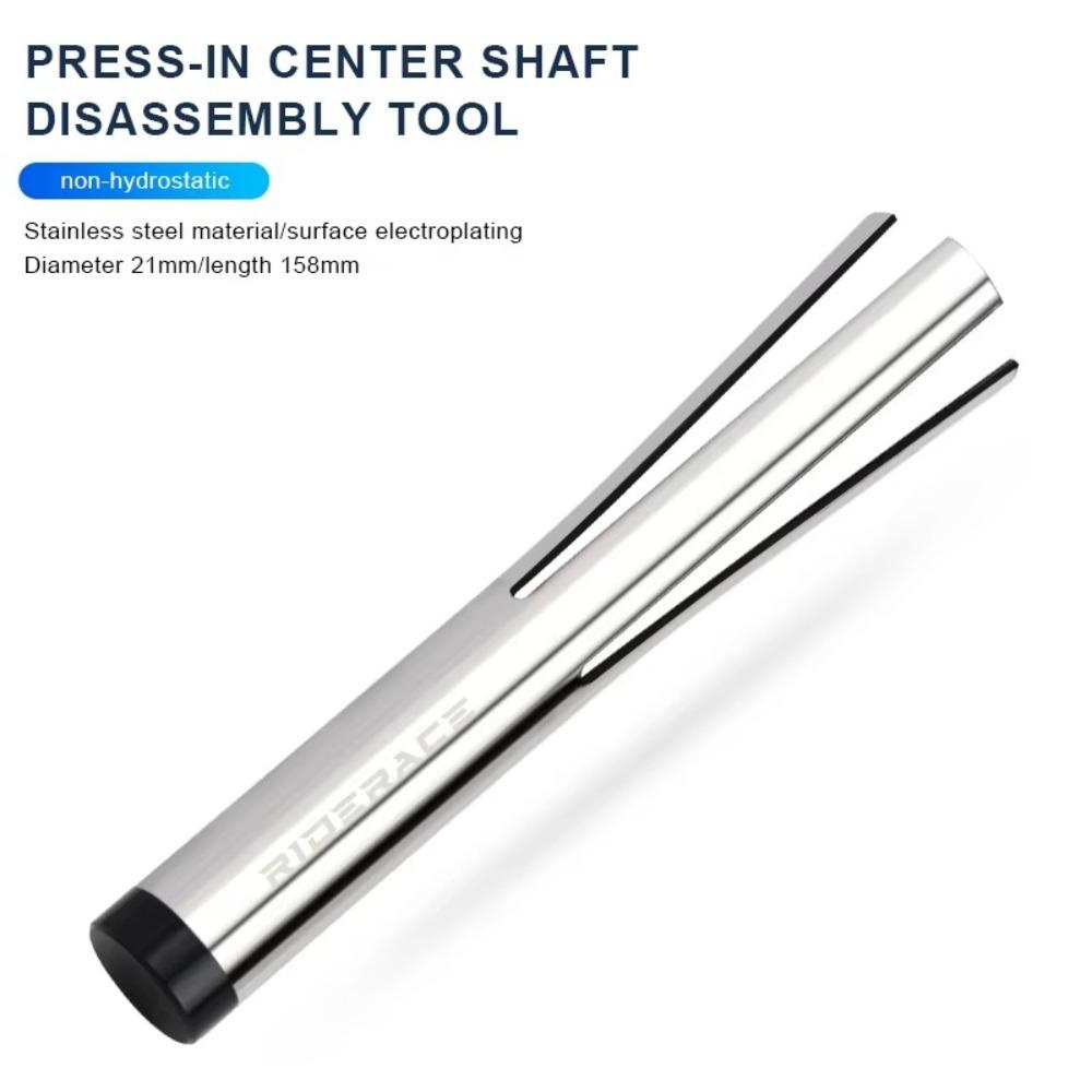 RIDERACE Bicycle Press-in Bearing Removal Tool Stainless Steel Accessories Bicycle Axle Crank Removal Tool for BB86 PF30 BB92
