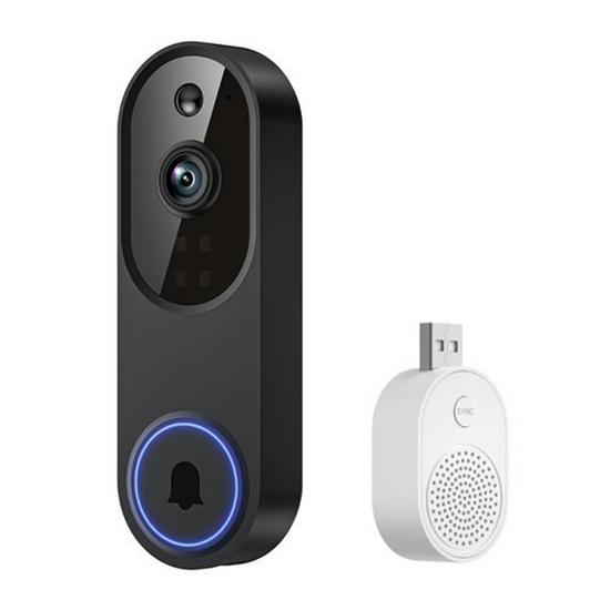 Wireless HD Night Vision Smart Doorbell Camera for Outdoor Home Monitoring