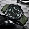 Men's Fashion Nylon Quartz Date Wristwatch 1814
