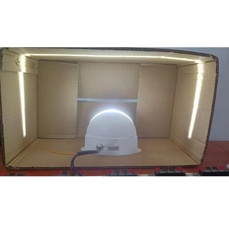Outdoor Wall Light Window Luminous Contour Light Aluminum Creative Door Sconce Lamp Terrace LED 10W Semicircle Waterproof Balcon