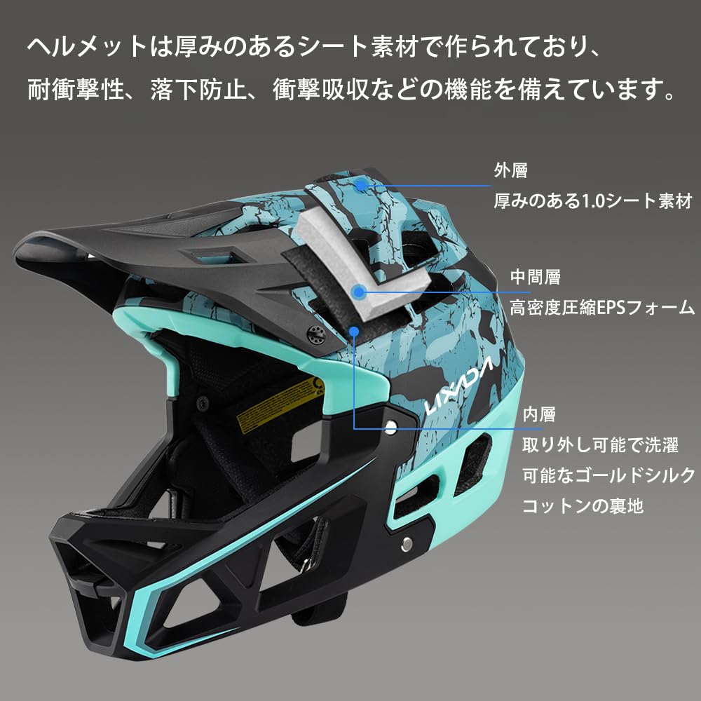 LIXADA Celotvářová Motocyklová Celotvářová MTB Motocyklová Celotvářová Motocyklová Helma Helma, Helma, Helma, Helma, Helma,